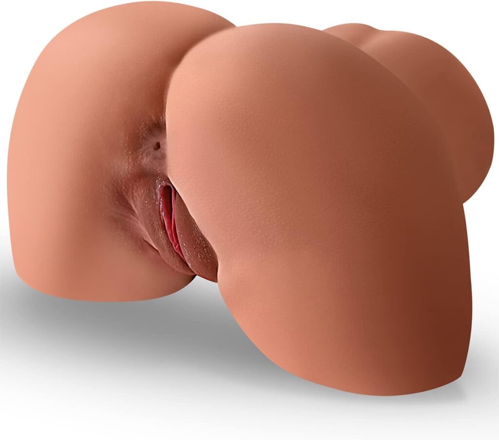 Sex doll ass with realistic anus and vagina.