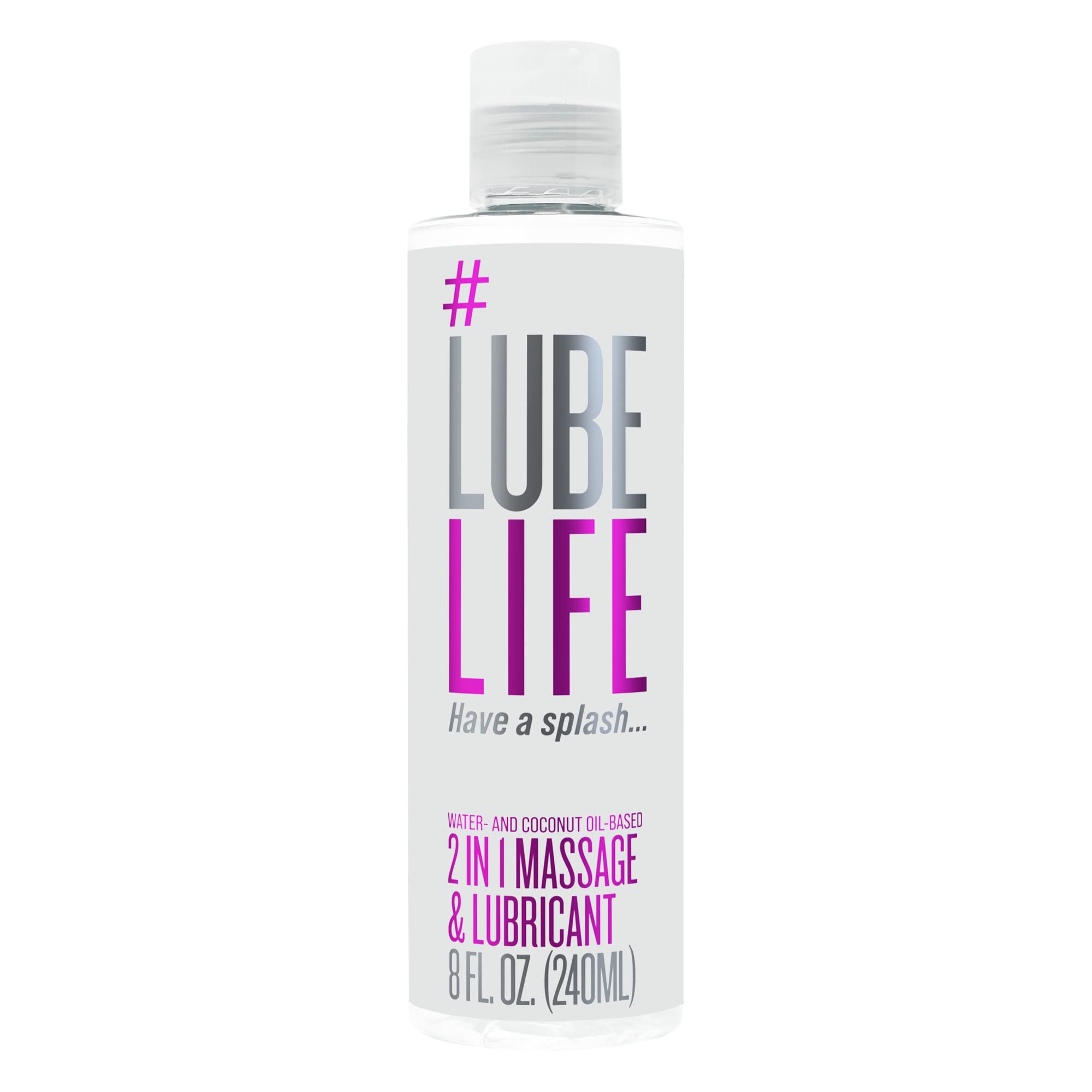 Lube Life 2-in-1 Massage and Lubricant aka coconut oil lube anal also a vegan lube