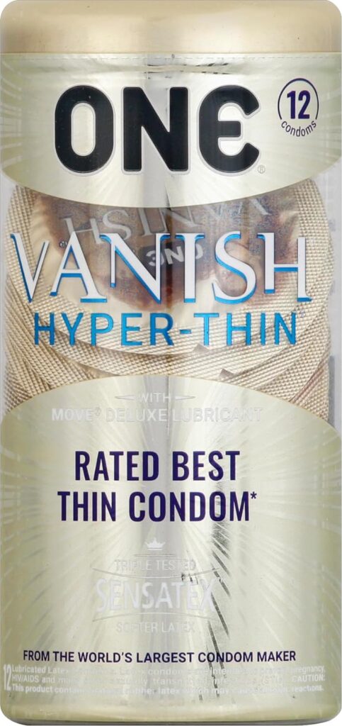 12 pack of ONE vanish hyper thin condoms