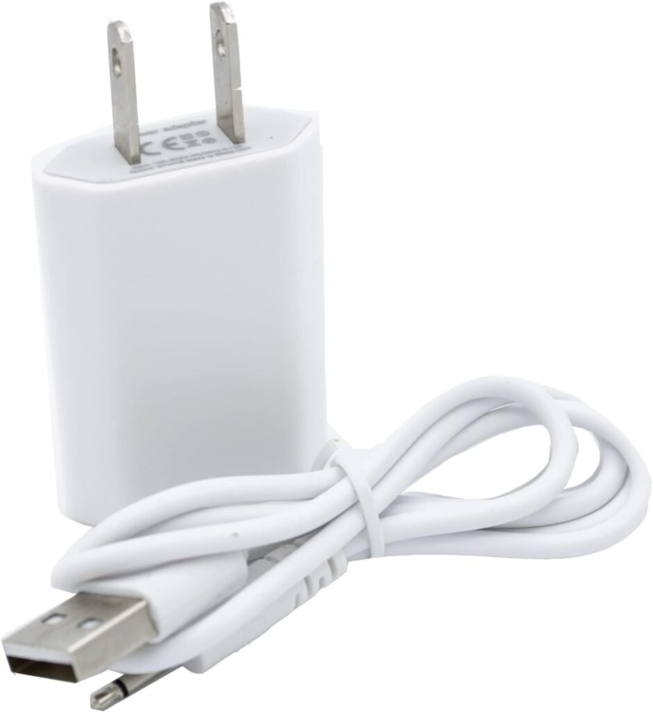 white 110v usb charge cable charger for Shibari Mini Halo