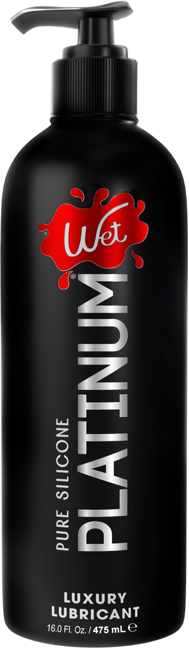 Wet Platinum Silicone-Based Personal Lubricant bottle